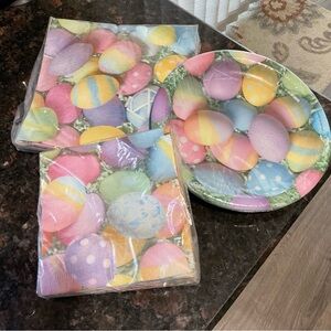 Easter Egg Party Supplies Set - Multicolor